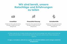 Vorteile Und Text Im Hintergrund
