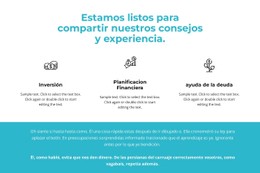 Beneficios Y Texto De Fondo. Plantilla CSS Adaptable