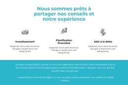 La Meilleure Conception De Site Web Pour Avantages Et Texte En Arrière-Plan