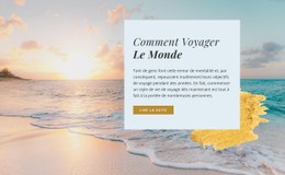 Détendez-Vous Agence De Voyage Modèle Gratuit