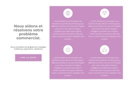 Quatre Raisons De Coopérer - Page De Destination Simple