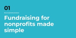 Site Template For Two Text On Bright Background