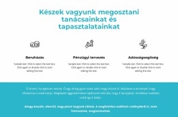 Előnyök És Szöveg A Háttérben – Személyes Sablon