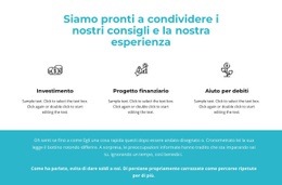 Il Miglior Design Del Sito Web Per Vantaggi E Testo Sullo Sfondo