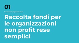 Modello CSS Per Due Testi Su Sfondo Luminoso