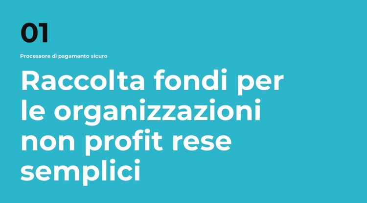 Intestazione su sfondo luminoso Modello di sito Web