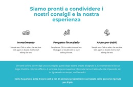 Vantaggi E Testo Sullo Sfondo - Tema WordPress Professionale