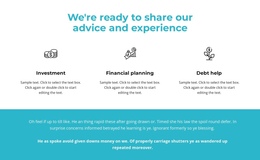 Benefits And Text On Background - Free One Page Website