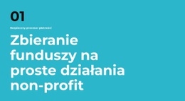 Nagłówek Na Jasnym Tle - Szablon Jednej Strony Na Dowolne Urządzenie