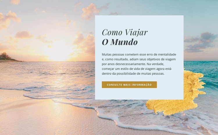 Relaxe agência de viagens Template CSS