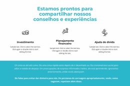 Benefícios E Texto Em Segundo Plano - Designer Da Página De Destino