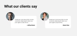 210 Testimonials CSS Templates