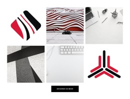 Galerie Mit Geschäftsbildern Tabellen-CSS-Vorlage