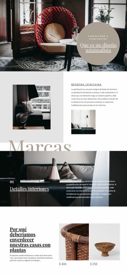 Diseño Web Gratuito Para Marcas De Interior