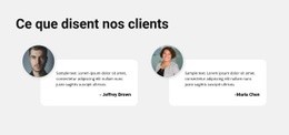 Avis De Tous Les Clients - Inspiration Pour La Conception De Sites Web