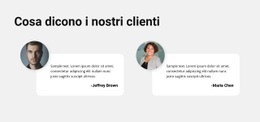 Opinioni Di Qualsiasi Cliente - Costruttore Di Siti Web Professionale