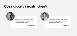 Opinioni Di Qualsiasi Cliente Sito Web Gratuito