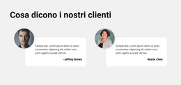 Opinioni Di Qualsiasi Cliente - Modello Gratuito