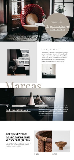 Modelo CSS Para Marcas De Interiores