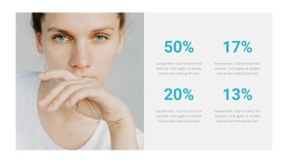 Процентные Результаты – HTML-Шаблон Сайта