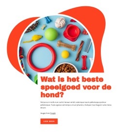 Beste Speelgoed Voor Honden Sjabloon