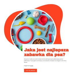 Najlepsze Zabawki Dla Psów - Szablon Kodu HTML