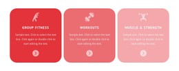 Fitness, Yoga, Dancing And Other Sports Open Source Template