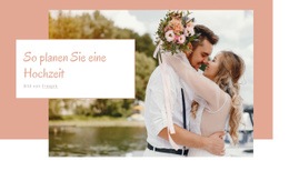 Website-Designer Für Hochzeitsfeier