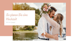 Kostenloses WordPress-Theme Für Hochzeitsfeier