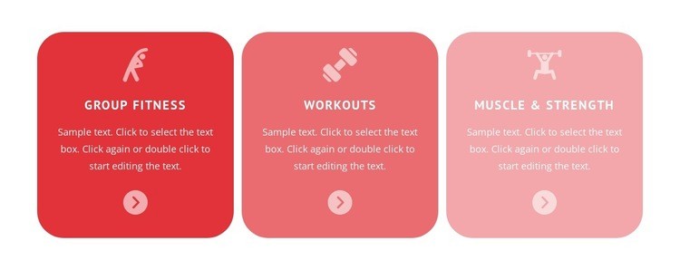 Fitness, yoga, dancing and other sports Elementor Template Alternative