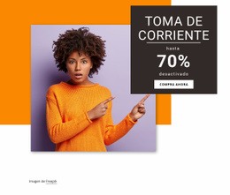 Colección Outlet Mujer - Plantilla De Página De Destino