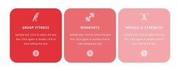 Fitness, Yoga, Dancing And Other Sports - Site Template