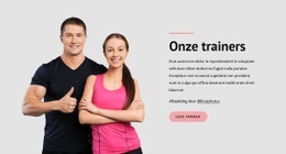 Geweldige HTML5-Sjabloon Voor Beste Persoonlijke Training