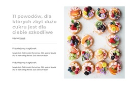 Najbardziej Kreatywny Motyw WordPress Dla Słodkie Niebezpieczeństwo Cukru