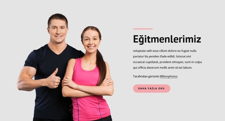 En iyi kişisel eğitim Web Sitesi Oluşturucu Şablonları