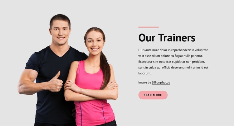 Best personal training Web Design