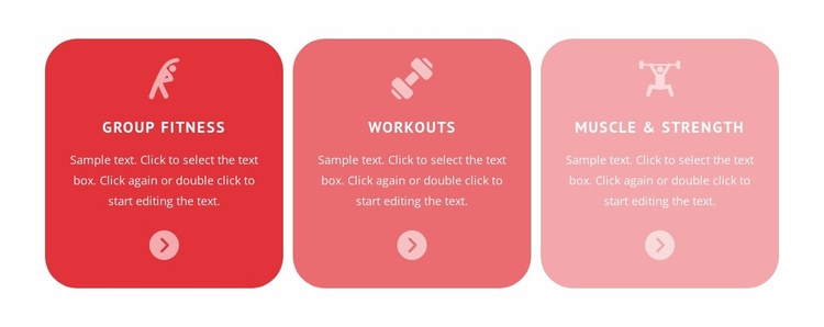 Fitness, yoga, dancing and other sports eCommerce Template