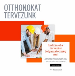 Otthonokat Tervezünk - Ingyenes Sablon