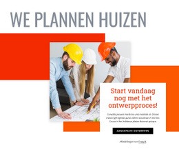 We Plannen Huizen - Gratis Sjabloon