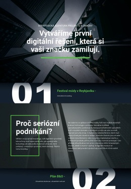 Digitální První Řešení – Jednoduchá Šablona Webu