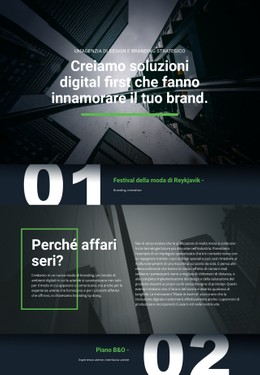 Prime Soluzioni Digitali Modello Di Pagina Di Destinazione