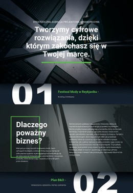 Cyfrowe Pierwsze Rozwiązania Szablon Responsywny HTML5