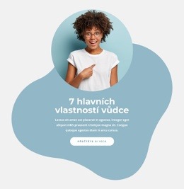 7 Hlavních Vlastností Vůdce – Šablona Návrhu Webu