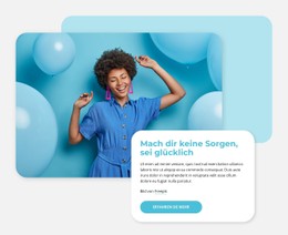 Ideen Für Geburtstagsfeiern Premium-CSS-Vorlage