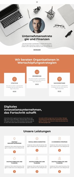 Diese Aufstrebenden Business-Stars - Responsive Joomla-Vorlage