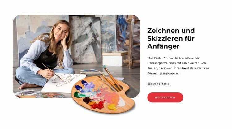 Zeichnen und Skizzieren für Anfänger Website design