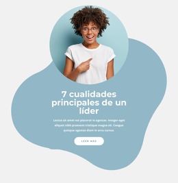 7 Cualidades Principales De Un Líder: Plantilla De Sitio Web Joomla Gratuita