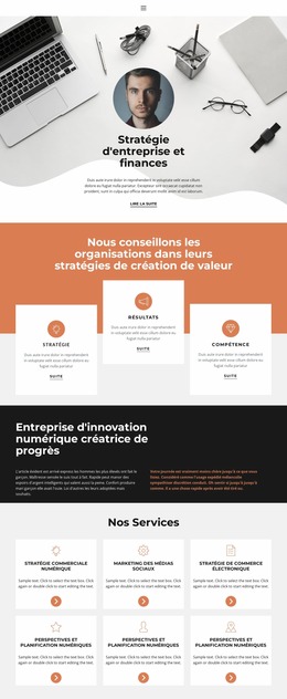 Ces Étoiles Montantes Du Business - Modèle Joomla Réactif