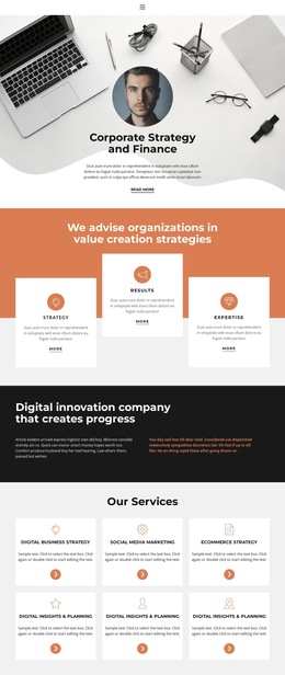 These Rising Business Stars - HTML5 Template