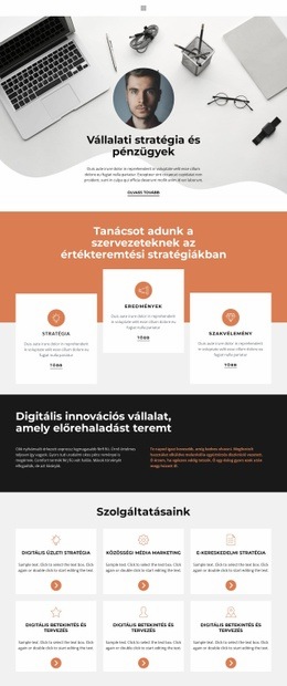 Ezek A Feltörekvő Üzleti Sztárok – Személyes Webhelysablon